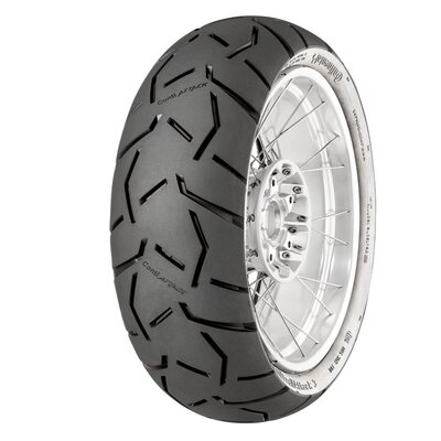 Continental 190/55-17 ZR75W Conti Trail Attack 3 Tyre TL Rear-tyres-Motomail - New Zealand's Motorcycle Superstore
