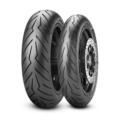 PIRELLI DIABLO ROSSO SCOOTER 120/70-15 R 56H TL FF 15-tyres-Motomail - New Zealand's Motorcycle Superstore