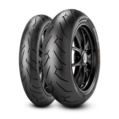 PIRELLI DIABLO ROSSO II 170/60-17 ZR 72W TL 17-tyres-Motomail - New Zealand's Motorcycle Superstore