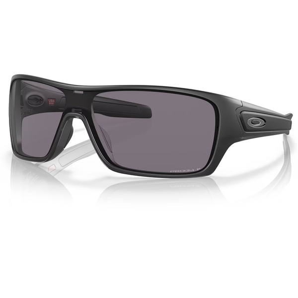 Oakley Turbine Rotor Sunglasses - Matte Black Frame with PRIZM Grey Polar Lens
