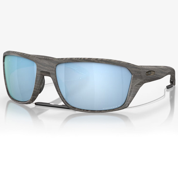 Oakley Split Shot Sunglasses - Woodgrain Frame with PRIZM Deep Water Polarized Lens