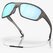 Oakley Split Shot Sunglasses - Woodgrain Frame with PRIZM Deep Water Polarized Lens