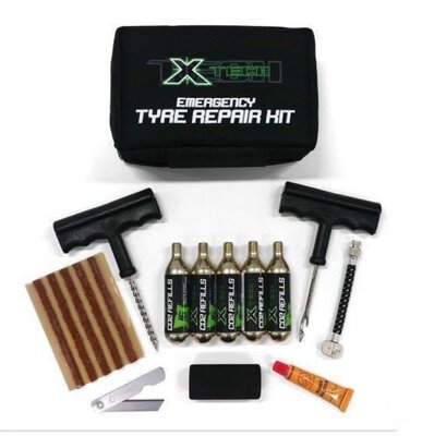 X-Tech Emergency Tyre Repair Kit-tyre repair-Motomail - New Zealands Motorcycle Superstore