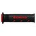 Domino RACE GRIPS XM2 SUPER SOFT 120/125mm BLACK/RED