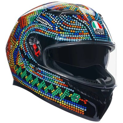AGV K3 ROSSI WINTER TEST 2018  Helmet - E22.06-agv-Motomail - New Zealand's Motorcycle Superstore