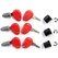 Givi STANDARD LOCK SET x3 LOCKS (RED HANDLE - 2mm)