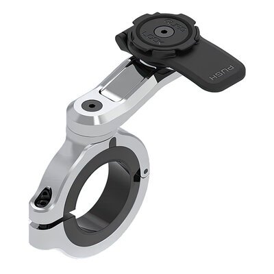 Quad Lock Motorcycle Handlebar Mount PRO CHROME LARGE-phone mounts-Motomail - New Zealand's Motorcycle Superstore
