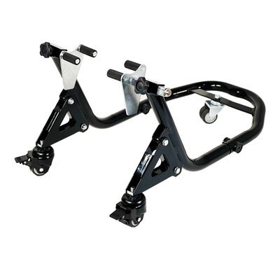 Whites Front Paddock Stand with Dolly Wheels-accessories and tools-Motomail - New Zealand's Motorcycle Superstore