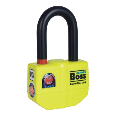 Oxford Boss Alarm Disc Lock-accessories and tools-Motomail - New Zealands Motorcycle Superstore