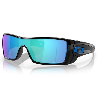 Oakley Batwolf Sunglasses - Polished Black Frame with PRIZM Sapphire Lens-casual gear-Motomail - New Zealand's Motorcycle Superstore