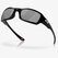 Oakley Fives Squared Sunglasses - Polished Black Frame with Grey Lens