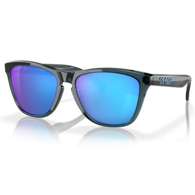 Oakley Frogskins Sunglasses - Crystal Black Frame with PRIZM Sapphire Polarized Lens-casual gear-Motomail - New Zealand's Motorcycle Superstore