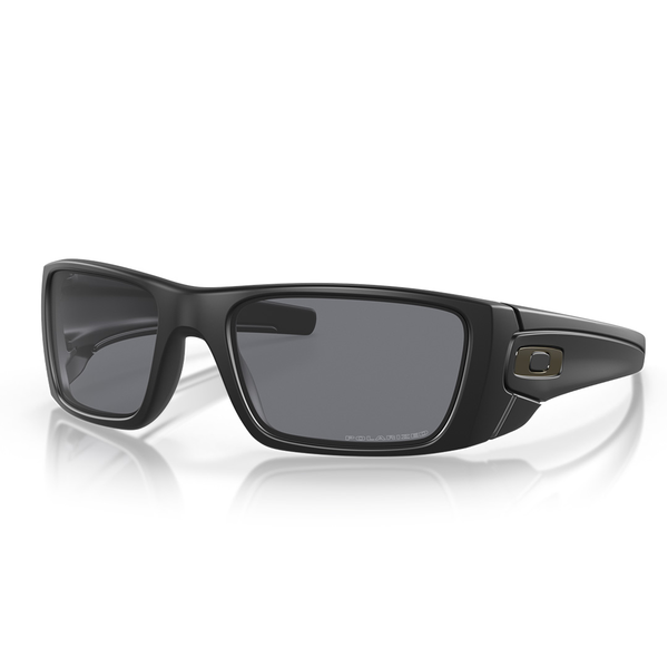 Oakley Fuel Cell Sunglasses - Matte Black Frame with Grey Polarized Lens