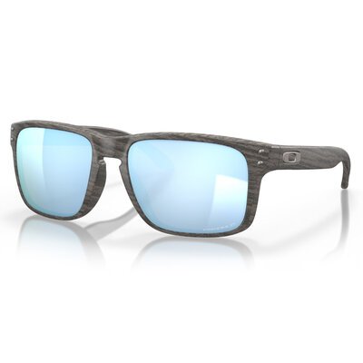 Oakley Holbrook Sunglasses - Woodgrain Frame with PRIZM Deep Water Polarized Lens-casual gear-Motomail - New Zealand's Motorcycle Superstore