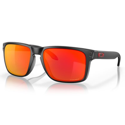 Oakley Holbrook XL Sunglasses - Matte Black with PRIZM Ruby Lens-casual gear-Motomail - New Zealand's Motorcycle Superstore
