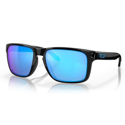 Oakley Holbrook XL Sunglasses - Polished Black with PRIZM Sapphire Lens-casual gear-Motomail - New Zealand's Motorcycle Superstore