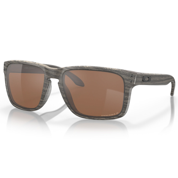 Oakley Holbrook XL Sunglasses - Woodgrain Frame PRIZM Tungsten Polarized Lens