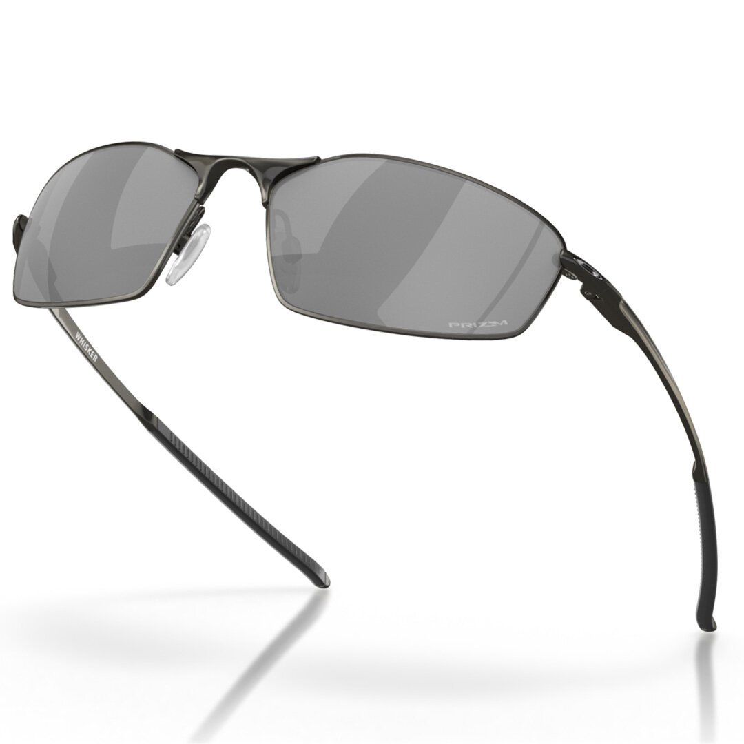 Oakley Whisker Sunglasses Carbon Frame with PRIZM Black Lens