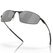 Oakley Whisker Sunglasses Carbon Frame with PRIZM Black Lens