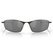 Oakley Whisker Sunglasses Carbon Frame with PRIZM Black Lens