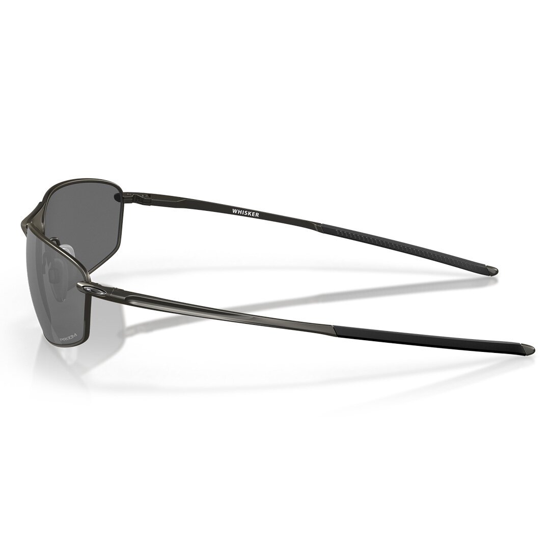 Oakley Whisker Sunglasses Carbon Frame with PRIZM Black Lens