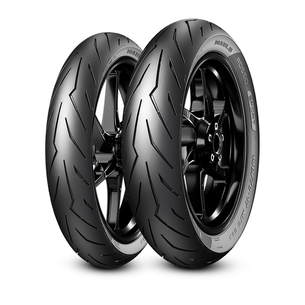 Pirelli Diablo Rosso Sport - 110/70-17 + 140/70-17 + Fitting Included