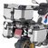 Givi Trekker Outback EVO Contoured 33 lt Cam-Side Case Silver (single)