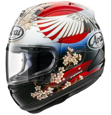 Arai RX-7V EVO Helmet - Graphics-helmets-Motomail - New Zealand's Motorcycle Superstore