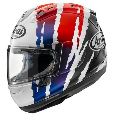 Arai RX-7V EVO Helmet - Graphics-helmets-Motomail - New Zealand's Motorcycle Superstore