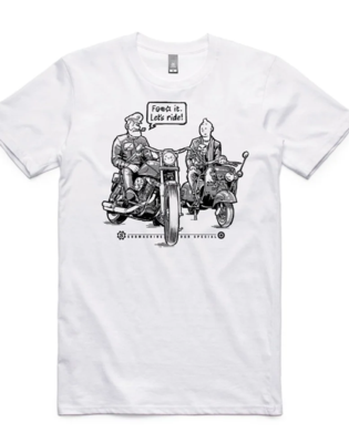 Submachine LET'S RIDE T-Shirt -casual gear-Motomail - New Zealand's Motorcycle Superstore