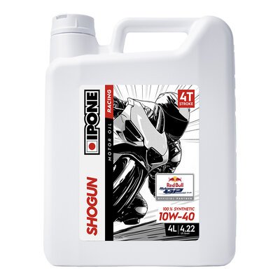 Ipone 10W40 4L Shogun 100% PAO & Ester Synthetic Oil-oil and chemicals-Motomail - New Zealand's Motorcycle Superstore