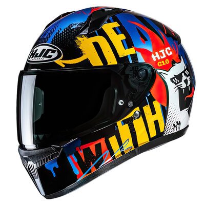 HJC C10 Helmet - Graphics-helmets-Motomail - New Zealand's Motorcycle Superstore