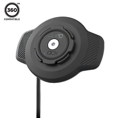 Quad Lock Motorcycle USB Waterproof Wireless Charging Head-mounts-Motomail - New Zealand's Motorcycle Superstore