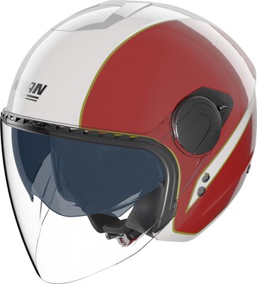 NOLAN N20-2 VISOR TRICOLORE JET HELMET-helmets-Motomail - New Zealand's Motorcycle Superstore