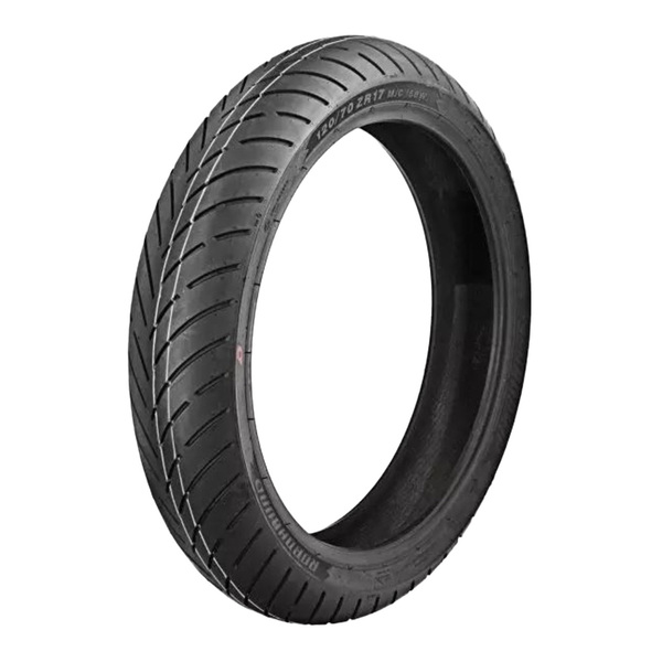 Eurogrip Roadhound 120/70ZR17 Front Tubeless Radial Tyre (58W Rating)