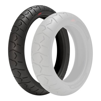 Eurogrip Trailhound STR 120/70-19 Front Tubeless Radial Tyre (60V Rating)-tyres-Motomail - New Zealand's Motorcycle Superstore