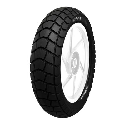 Eurogrip Explo-R 130/70-17 Rear Tubeless Tyre (62P Rating)-tyres-Motomail - New Zealand's Motorcycle Superstore