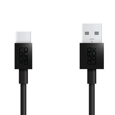 Quad Lock USB-A to USB-C Cable 2m-electronics & mounts-Motomail - New Zealand's Motorcycle Superstore