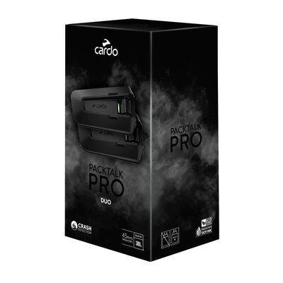 Cardo Packtalk Pro - Duo-intercoms-Motomail - New Zealand's Motorcycle Superstore