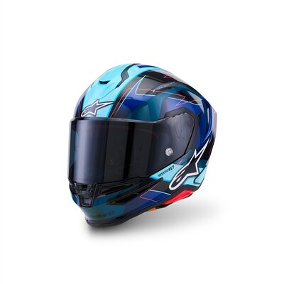 Alpinestars Supertech R7 Helmet - Graphics-helmets-Motomail - New Zealand's Motorcycle Superstore