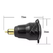MERIT Dual USB QC3.0 DIN Motorcycle Charger with Voltmeter & Power Switch