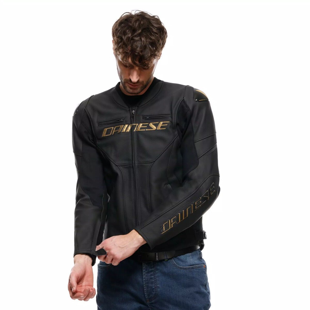 Dainese Racing 5 Leather Jacket - Men's Motorcycle Jackets