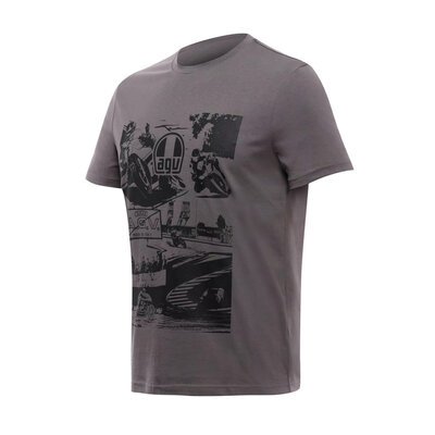 AGV Classic T-Shirt-casual gear-Motomail - New Zealand's Motorcycle Superstore
