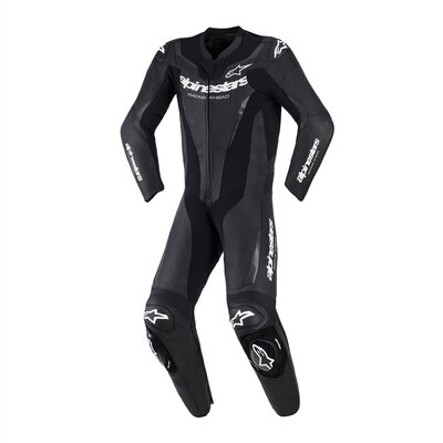 Alpinestars GP Force v2 1-Piece Leather Race Suit-mens road gear-Motomail - New Zealand's Motorcycle Superstore