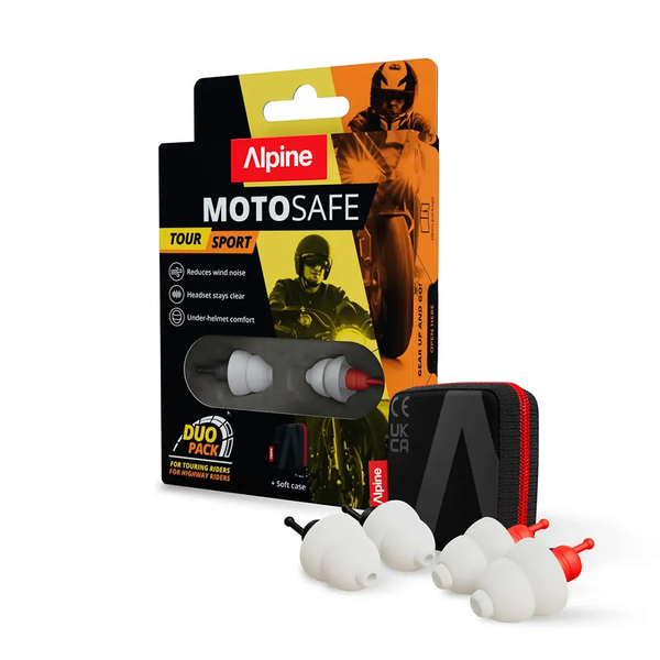 Alpine MotoSafe Duo Tour / Sport Earplugs