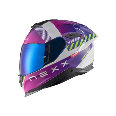 NEXX Y.100R Polyfusion Graphic Helmet-helmets-Motomail - New Zealand's Motorcycle Superstore