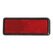 Oxford Red Rectangular Reflectors (Pair)