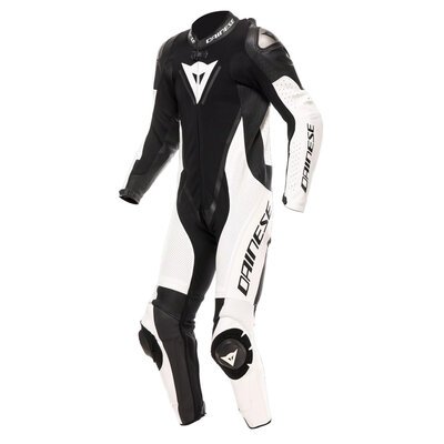 Dainese Demon Sprint 1-Piece Perforated Leather Race Suit-mens road gear-Motomail - New Zealand's Motorcycle Superstore