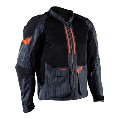 Leatt 4.5 ADV FlowTour Short Jacket-mens road gear-Motomail - New Zealand's Motorcycle Superstore