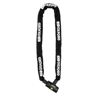 Oxford Alarm Chain10 10mm SQ x 1.5m Motorcycle Chain Lock-accessories and tools-Motomail - New Zealand's Motorcycle Superstore